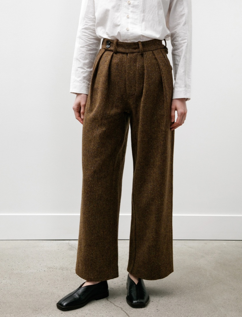 Cascade Pleated Trousers