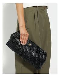 Dune Woven Clutch