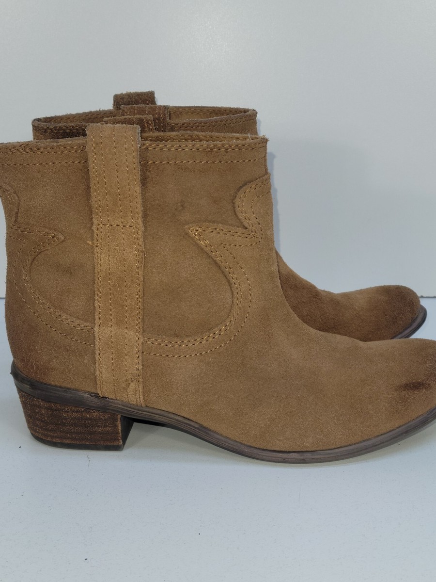 Terra Suede Ankle Boots